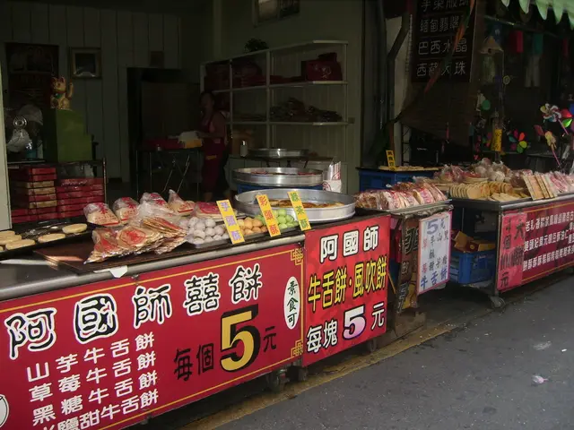 阿國師囍餅攤位