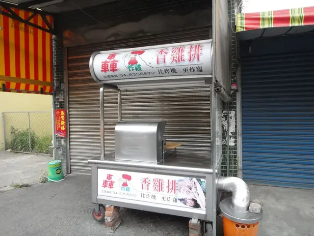 阿婆轟炸雞排攤位