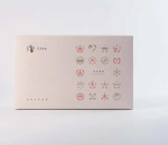 花見夫人一口蛋捲花見禮盒(蛋香屋食品行)