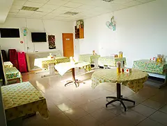 香記小吃店室內