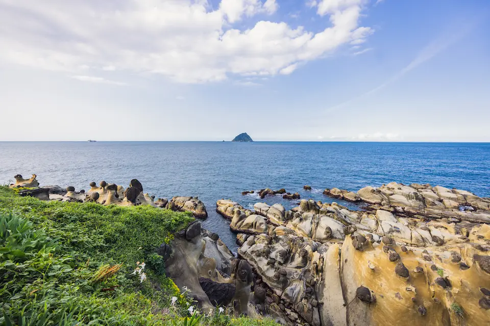 和平島地質公園的海蝕地形與海岸